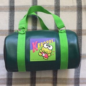 Sanrio Keroppi Vintage 90s Mini Duffle Bag